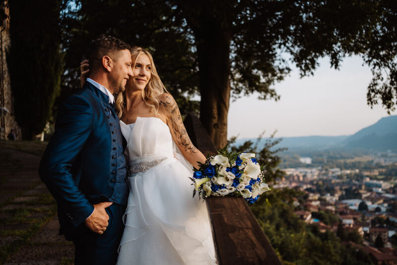Matrimonio Lago di Como - Real Wedding- Coppia di sposi
